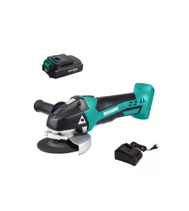 АКУМУЛАТОРЕН ЪГЛОШЛАЙФ MECHANIC 20V 125MM С БАТЕРИЯ 2.0 AH И ЗАРЯДНО УСТРОЙСТВО 2.5 A