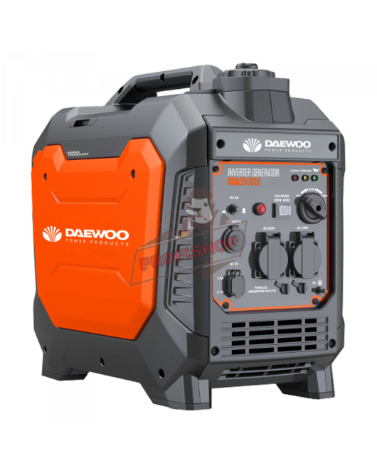 Генератор инверторен 3kW/3.2 kW, ел. старт DAEWOO GDA3500DI