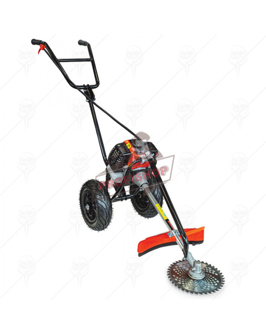 ТРИМЕР БЕНЗИНОВ НА КОЛЕЛА 2.2KW 52CC PRЕMIUM ТРИМЕР БЕНЗИНОВ НА КОЛЕЛА 2.2KW 52CC PRЕMIUM