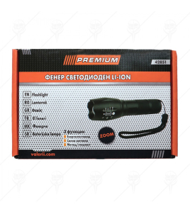 ФЕНЕР LED LI-ION 260LUM ALU PREMIUM HD 