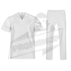 Комплект туника и панталон COLOMBO | Бял