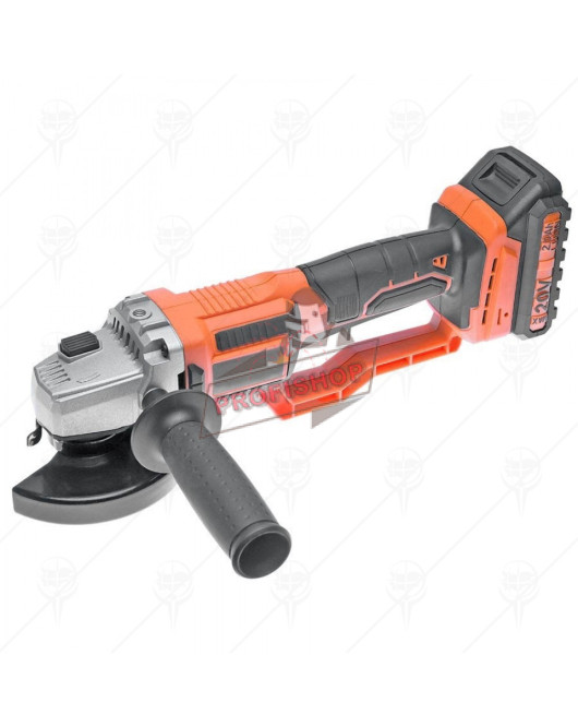 Акумулаторен ъглошлайф , 20 V, 2 Ah, 115 мм, с батерия и зарядно,Premium/45000 Акумулаторен ъглошлайф , 20 V, 2 Ah, 115 мм, с батерия и зарядно,Premium/45000