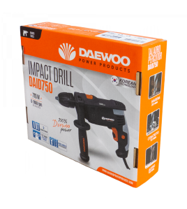 Бормашина ударна 710W + Циркуляр ръчен 1400 W, 185 mm + ЧАНТА ЗА ИНСТРУМЕНТИ DAEWOO COMBO DW3