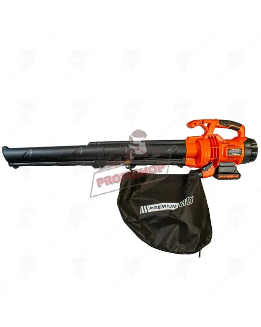 Акумулаторен листосъбирач , 20 V, 2 Ah, с батерия и зарядно, Premium HD20 49267