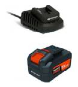 Зарядна станция и батерия , зарядно "UNI-BAT" 21V, 2.5Ah и батерия "UNI-BAT" 20V, 4.0Ah, DAEWOO START PACK Li-4