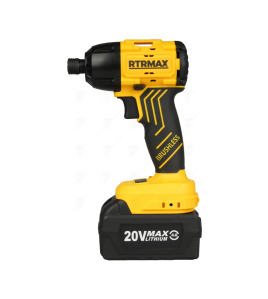 Акумулаторен винтоверт , 20V, 200Nm, 4 Ah, с две батерии, зарядно и куфар, RTR MAX RTS5020
