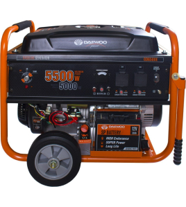 Бензинов генератор DAEWOO 5.0/5.5 kW, 25 l GD6500E ел.старт