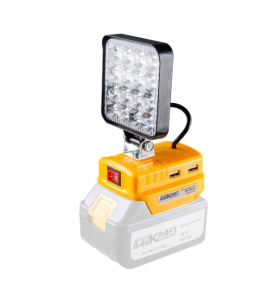 Лампа акум. 18V 16 LED 2USB Solo BK-CWL01 131301 Baukraft