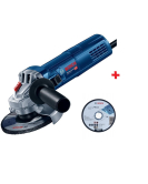 Ъглошлайф BOSCH GWS 9-125 900 W , 125 мм (0601396007) + ПОДАРЪК 10 бр. Диск за рязане Standart for Metal прав Ъглошлайф BOSCH GWS 9-125 900 W , 125 мм (0601396007) + ПОДАРЪК 10 бр. Диск за рязане Standart for Metal прав