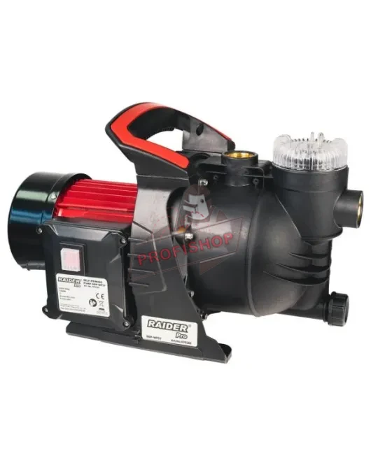 Монофазна самозасмукваща помпа за вода Raider RDP-WP57, 1", 1300 W, 48 м, 80 л/мин 070165 Монофазна самозасмукваща помпа за вода Raider RDP-WP57, 1", 1300 W, 48 м, 80 л/мин 070165