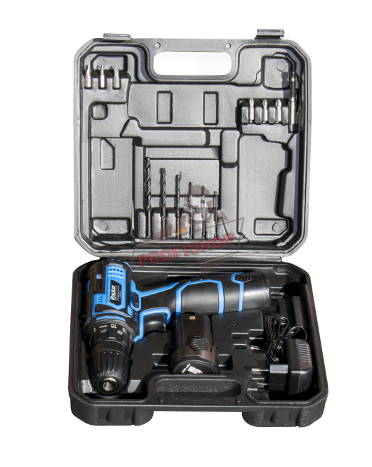 Акумулаторен винтоверт Rapter RRHQLCD-401, 12 V, 25 Nm,RR44170
