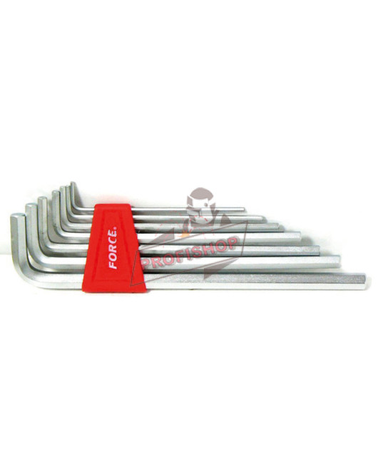 Шестограми Г-образни удължени EXTRA (2.5-10mm) комплект 7 бр. JN66160 FORCE