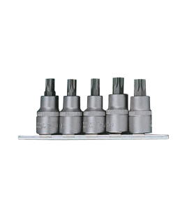 Вложки 1/2" накрайник TORX (T40-T60) комплект 5 бр. JN62820 FORCE 4051
