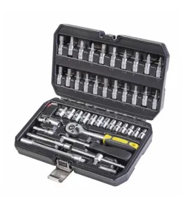 К-кт инструменти 46 части 1/4" CR-V първо поколение TMP 339203