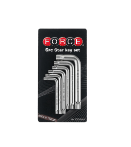 Шестограми Г-образни TORX (Т40-Т60) комплект 6 бр. JN66065 FORCE