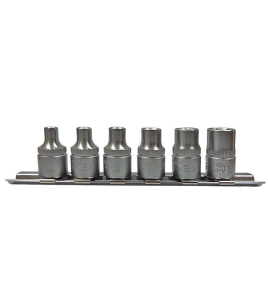 Вложки 3/8" Е (E6-Е-7-Е8-Е10-Е12-E14) комплект 6 бр. JN62600 FORCE 3064