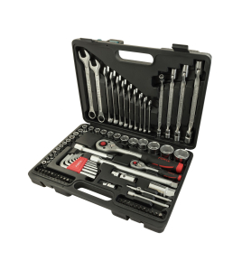 Гедоре с ключове комплект JN67304 1/4'' и 1/2'', 77 части Force 