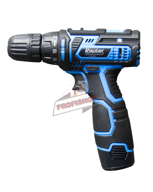 Акумулаторен винтоверт Rapter RRHQLCD-301, 12 V, 25 Nm, RR44171 Акумулаторен винтоверт Rapter RRHQLCD-301, 12 V, 25 Nm, RR44171