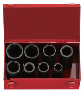 Вложки удължени ударни Force 6083D/ 3/4 ", Q19-41 мм, к-кт 8 броя/JN67303