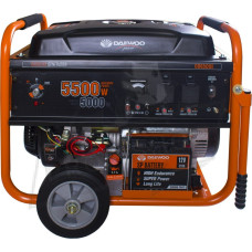 Бензинов монофазен генератор DAEWOO  6500 W, 25 l / eлектронен старт GD 7000 Е