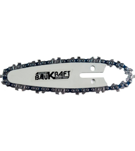 Комплект шина с верига за резачка Baukraft, 100 мм, за BK-GP22 140128