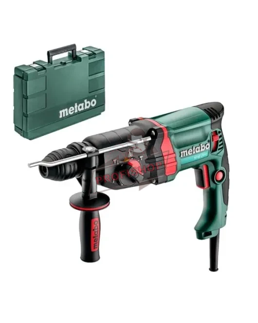 Електрически перфоратор METABO KHE 2445 KOMBI, 800 W, 30 мм, SDS+, 2.4 J, 4 функции, в куфар 601709500 Електрически перфоратор METABO KHE 2445 KOMBI, 800 W, 30 мм, SDS+, 2.4 J, 4 функции, в куфар 601709500