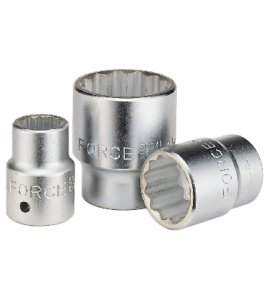 Вложка Force 58980 /1", дванадесетостен, 80мм / JN94039 