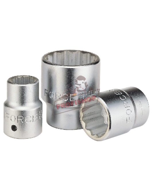 Вложка Force 58980 /1", дванадесетостен, 80мм / JN94039 