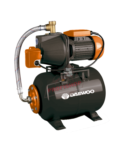 Хидрофорна помпа DAEWOO 550 W, 3000 л/ч, 28 м, 24 л, 1" AUTOJET 80S