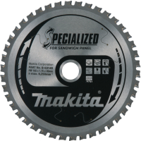 Циркулярен диск за рязане на сандвич панели , 165x20x1.75 мм, 42T, Makita Specialized B-63149