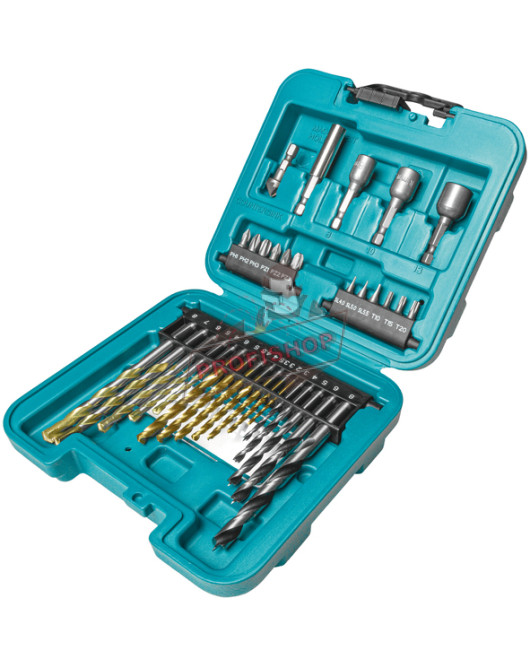 К-кт свредла и накрайници 34 бр. MAKITA/ B-68498 К-кт свредла и накрайници 34 бр. MAKITA/ B-68498