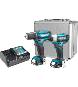 Акумулаторен винтоверт Makita,12V, CXT, 30 Nm,DF333D, + акумулаторен гайковерт Makita , 12V, 110 Nm,CXT,TD110D