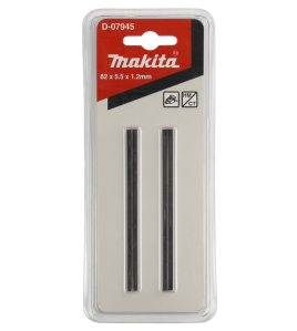 Нож за електрическо ренде KP0800, KP0810 твърдосплавен 82 мм, 2 бр. Makita D-07945