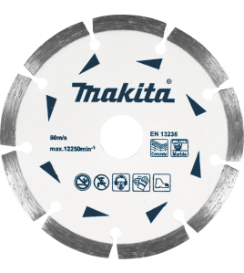 Диамантен диск, сегментен за бетон и мрамор Ф230 MAKITA D-52788