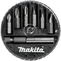 Комплект битове с магнитен държач , 1/4", 25 мм, 7 части, Makita D-73265