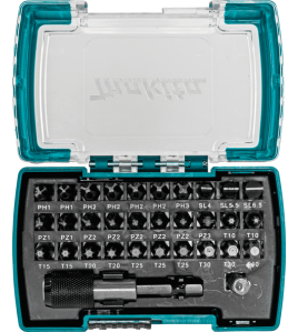 Комплект битове , 1/4", 32 бр. Makita D-74762