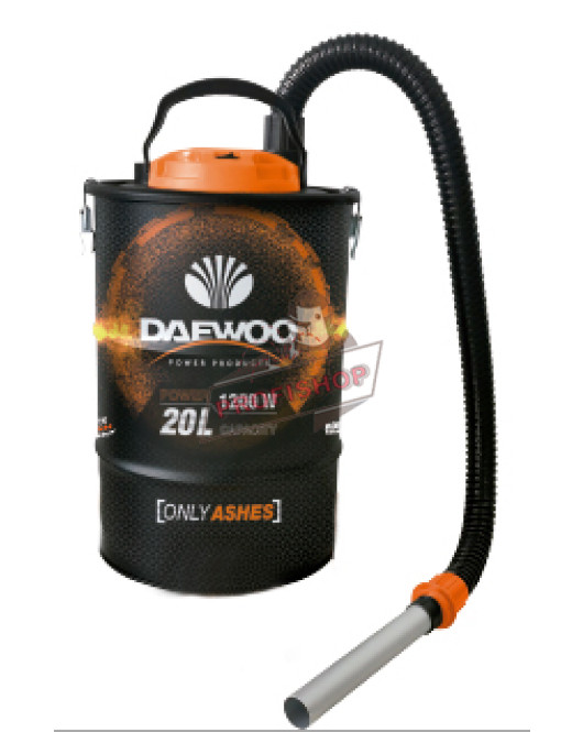 Прахосмукачка за пепел 1200W DAEWOO DAAVC1200-20L Прахосмукачка за пепел 1200W DAEWOO DAAVC1200-20L