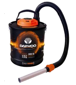 Прахосмукачка за пепел 800W, 15l DAAVC800-15L
