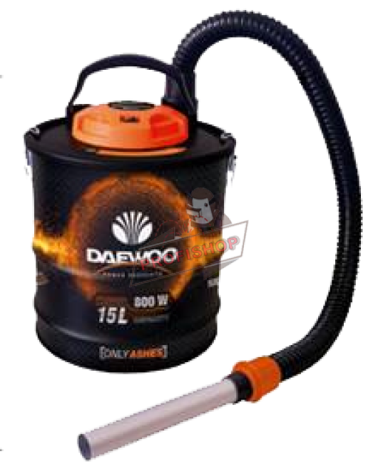 Прахосмукачка за пепел 800W, 15l DAAVC800-15L