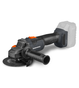 Акумулаторен ъглошлайф безчетков"UNI-BAT", 125mm, 1050W 20V Li-ion, DAEWOO DALAGBL20-125