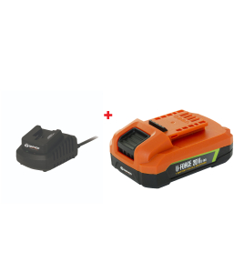 Зарядна станция U-FORCE 21V, 2.5Ah + 1бр. батерия U-FORCE 20V, 2.0Ah DAEWOO START PACK LI-1