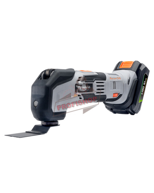 Акумулаторен мултифункционален инструмент DAEWOO DALMT18-1 UNI-BAT, 20 V DALMT18-1 Акумулаторен мултифункционален инструмент DAEWOO DALMT18-1 UNI-BAT, 20 V DALMT18-1