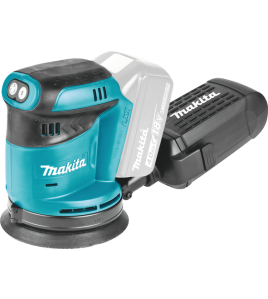 Акумулаторен орбитален шлайф Makita 18 V, LXT,ф 125 мм, DBO180Z 