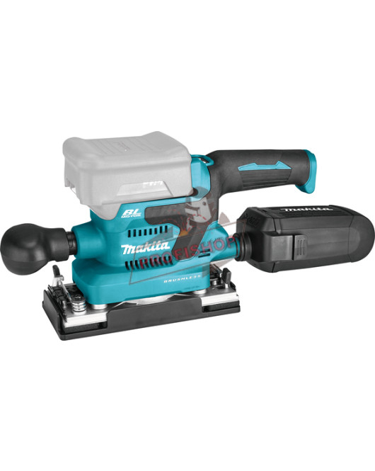 Виброшлайф акумулаторен Makita , LXT, 18 V, 93x228 мм, DBO380Z Виброшлайф акумулаторен Makita , LXT, 18 V, 93x228 мм, DBO380Z