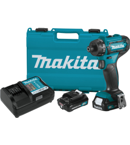 Винтоверт Makita акумулаторен 12 V, 2 Ah, 30 Nm, 6.35 мм, DF033DWAE