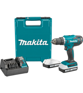 Акумулаторен винтоверт Makita , 18 V, 42 Nm,DF488D002+ 2 батерии, зарядно и куфар