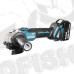 Акумулаторен ъглошлайф Makita , 18 V, 5 Ah, 125 мм, с 2 батерии и зарядно, DGA506RTJ