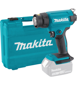 Акумулаторен пистолет за горещ въздух Makita , LXT, 18 V, 200 л/мин,DHG180ZK
