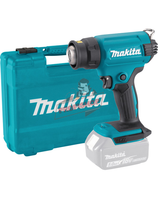 Акумулаторен пистолет за горещ въздух Makita , LXT, 18 V, 200 л/мин,DHG180ZK Акумулаторен пистолет за горещ въздух Makita , LXT, 18 V, 200 л/мин,DHG180ZK
