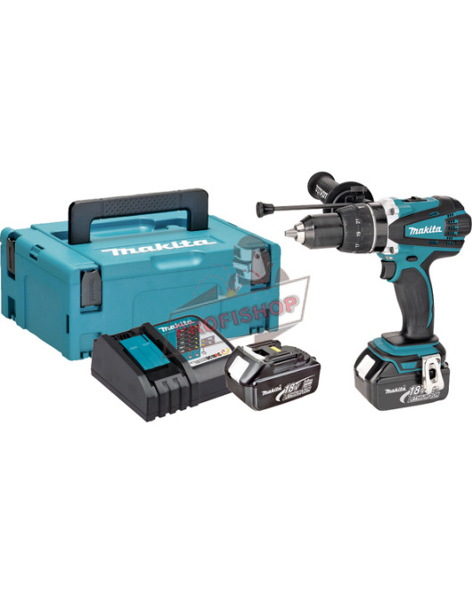 Акумулаторен ударен винтоверт MAKITA DHP458RFJ Акумулаторен ударен винтоверт MAKITA DHP458RFJ